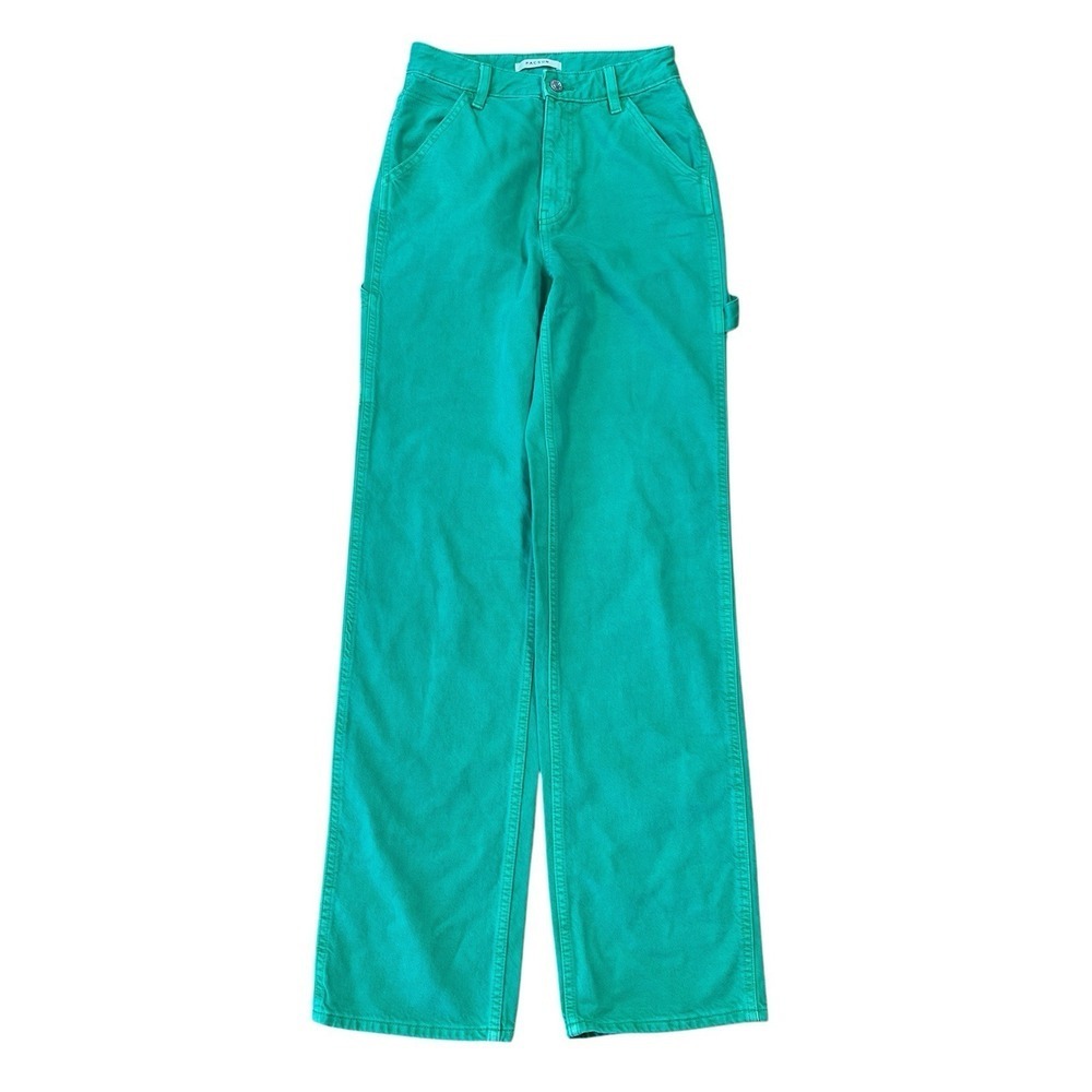 PacSun Eco Green Boyfriend Carpenter Pants Womens 25x33 100% Cotton Jeans Skate